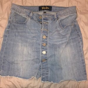 Jean skirt